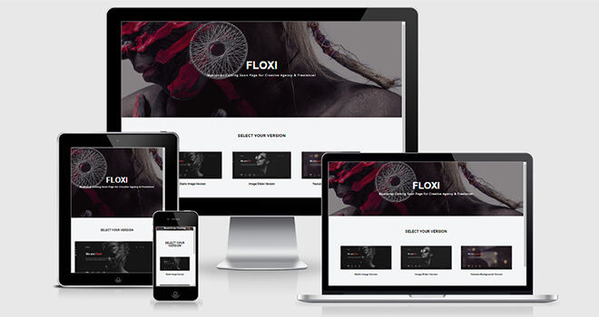 109. Floxi free responsive bootstrap template