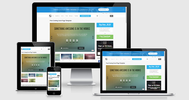126. Flat free responsive bootstrap template