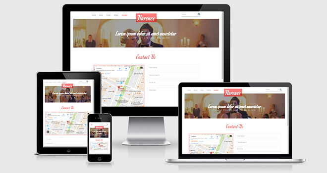 135. Florence free responsive bootstrap template