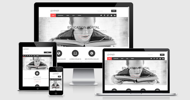 142. Learner free responsive bootstrap template