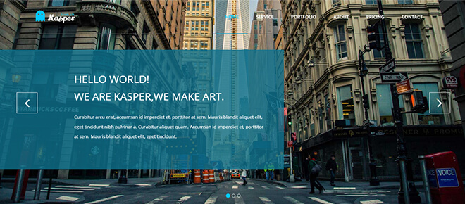 22.-Kasper business website design template