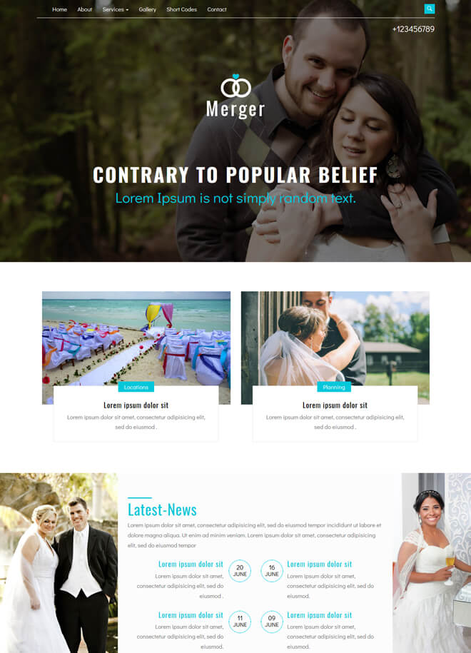 Free Event Bootstrap Template List Of Best Quality HTML5 Templates For ...