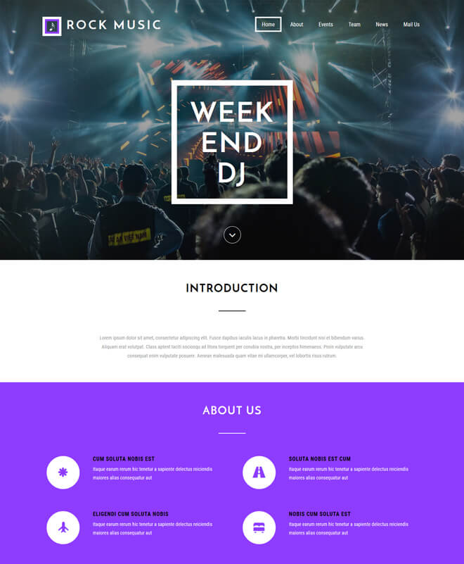 Free Event Bootstrap Template List Of Best Quality Html5 Templates For Event And Conference Websites