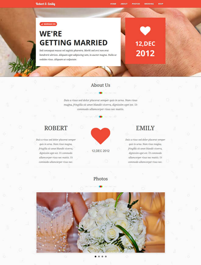 Free Event Bootstrap Template