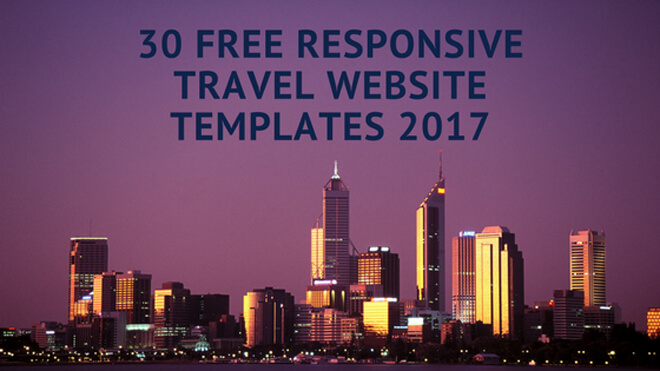 30+ Free Responsive Business Travel Itinerary Template 2018