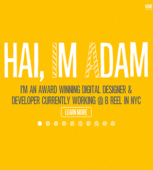 Design Inspirational Portfolio Website