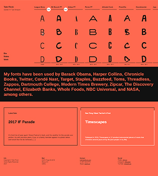 Design Inspirational Portfolio Website