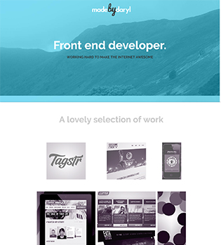Design Inspirational Portfolio Website