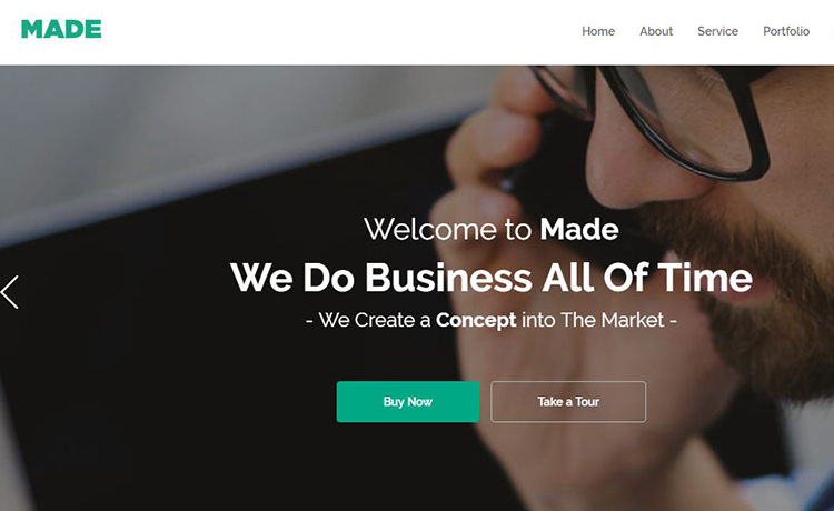 Free Startup/Consultancy Website HTML5 Template