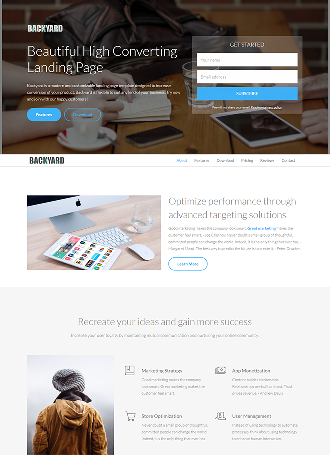Luiz Martins View 16 Download Template Landing Page Gratis 