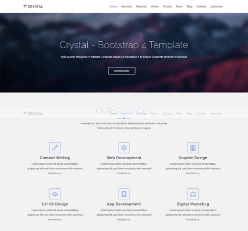 Best Bootstrap 4 Templates in 2018 | Download The High-quality Templates