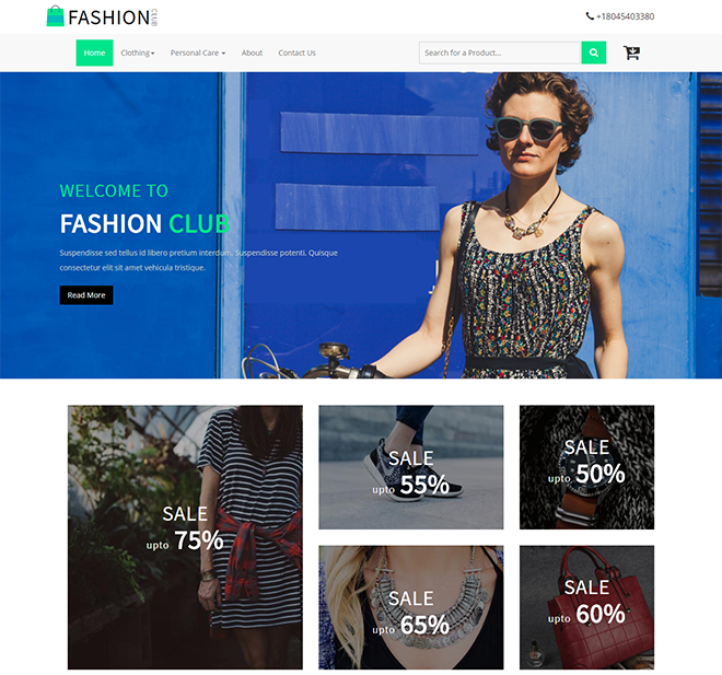 Download Free HTML eCommerce Templates for Online Shopping Websites