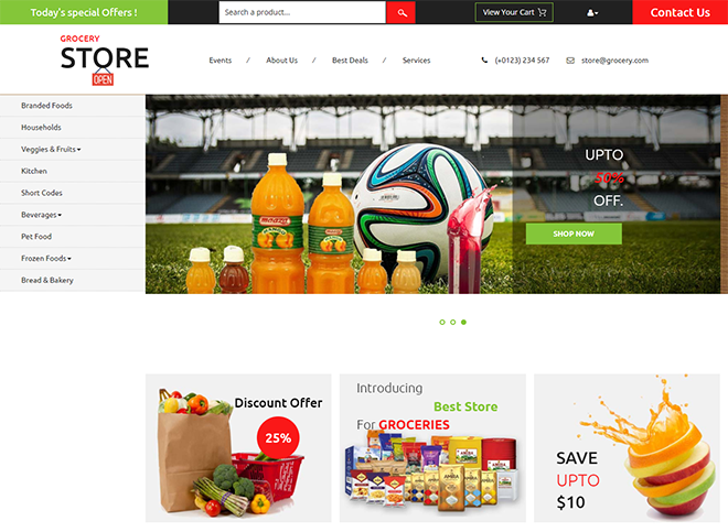 Download Free Html Ecommerce Templates For Online Shopping Websites