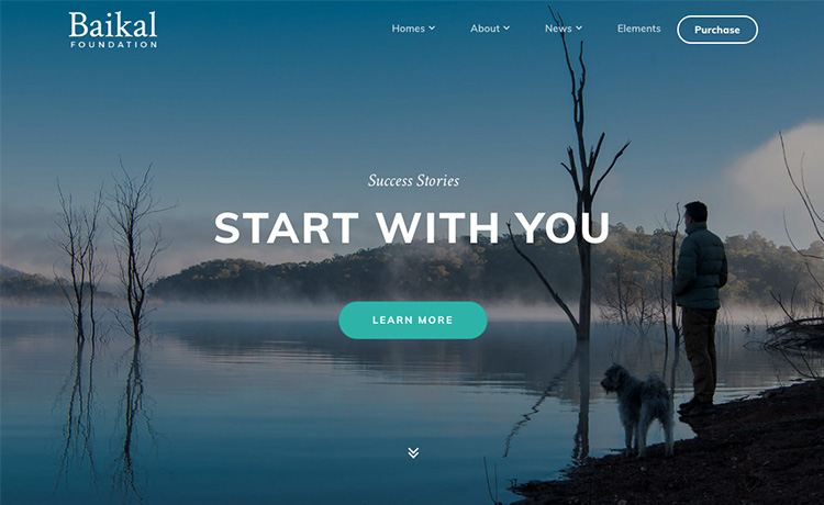 HTML5 Bootstrap 4 Template for Startups & Business Website