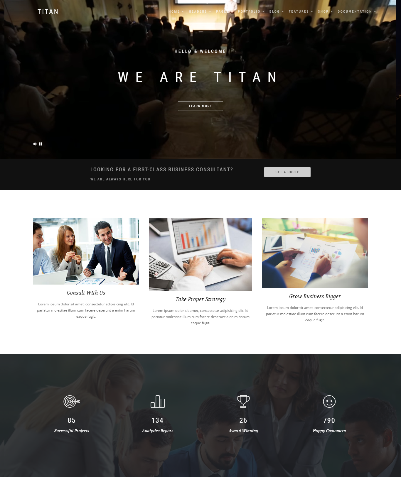 technology website templates