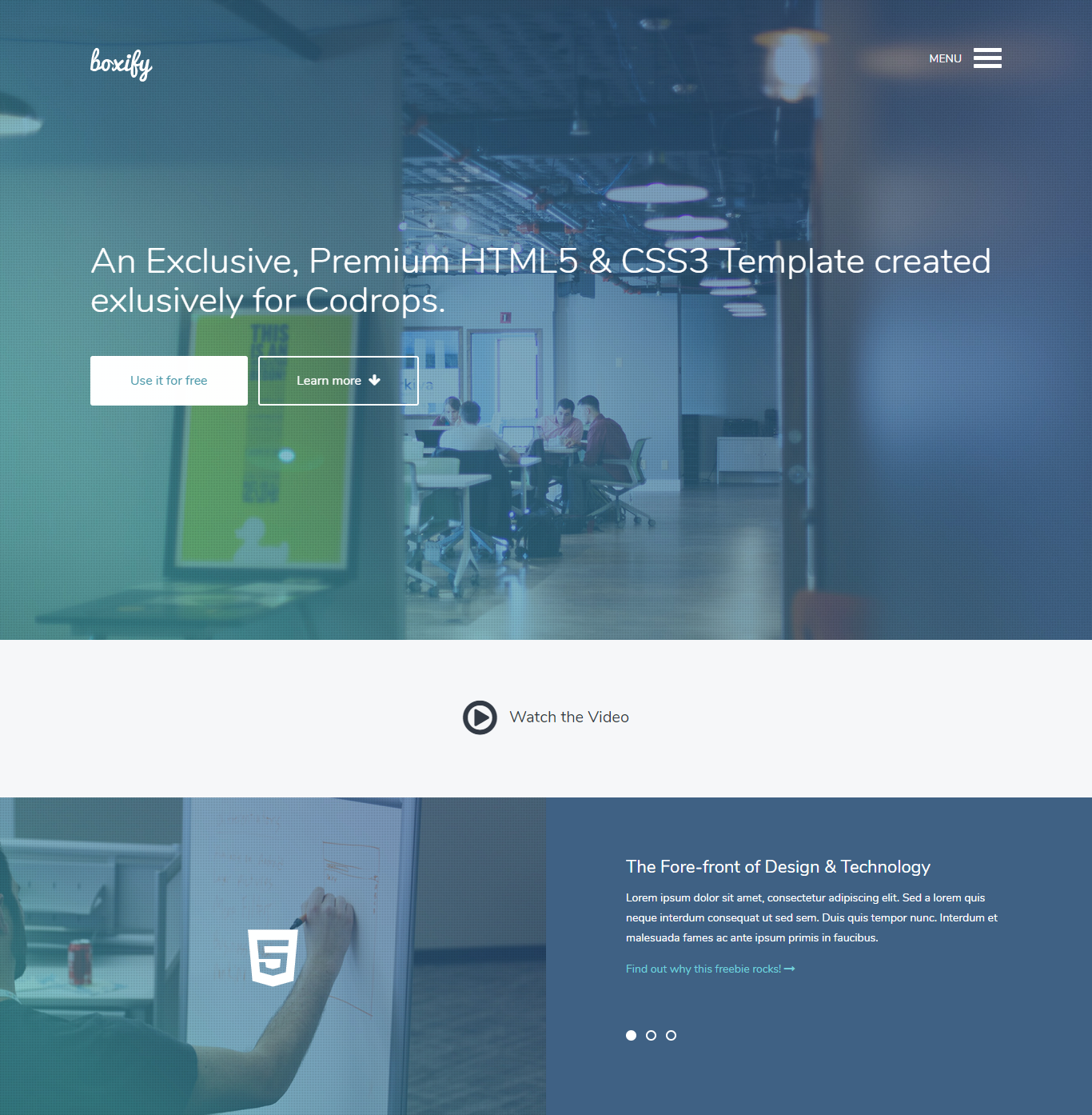 best corporate HTML templates