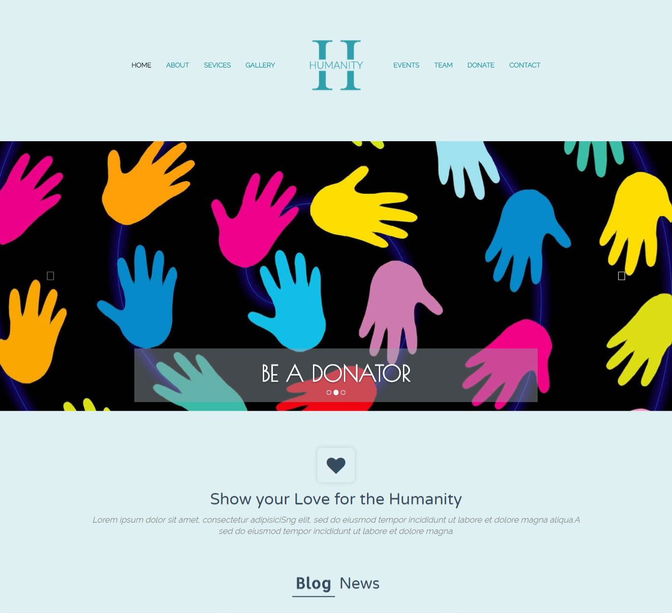 Charity Website Templates