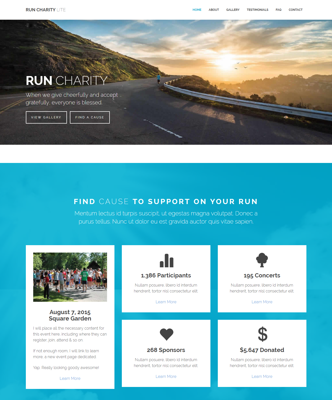 Charity Website Templates