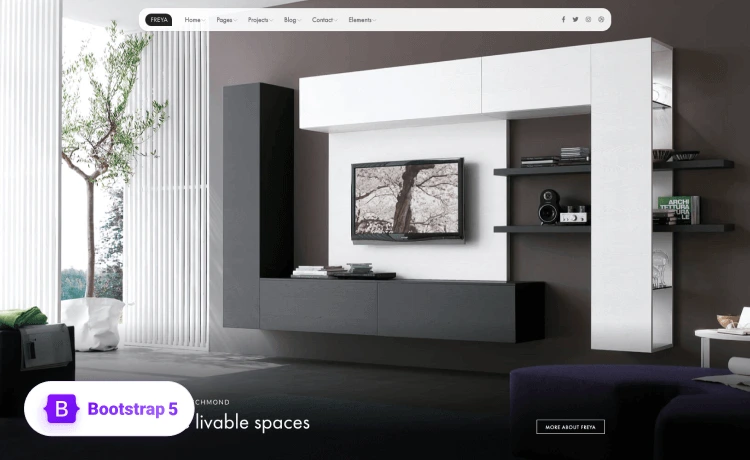 Freya - Premium Bootstrap 5 Agency Website Template