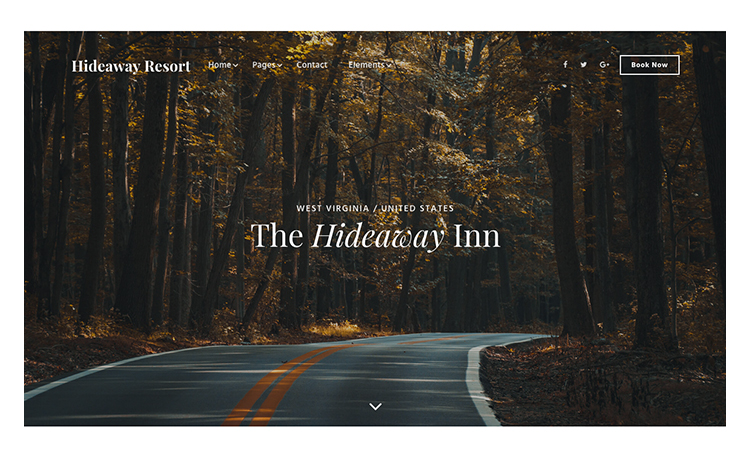 Luxury Inn & Resort HTML5 Website Template