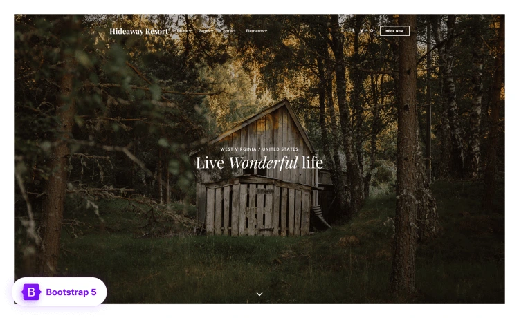 HIdeway - Premium HTML5 Website Template