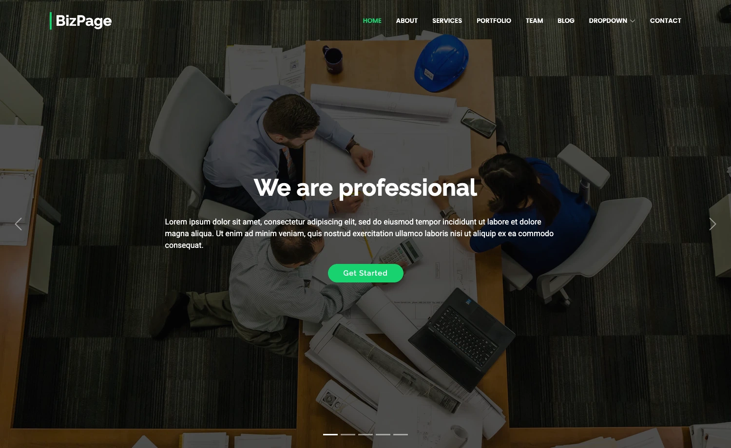 BizPage - Free Mulitpage Bootstrap 5 Business Template