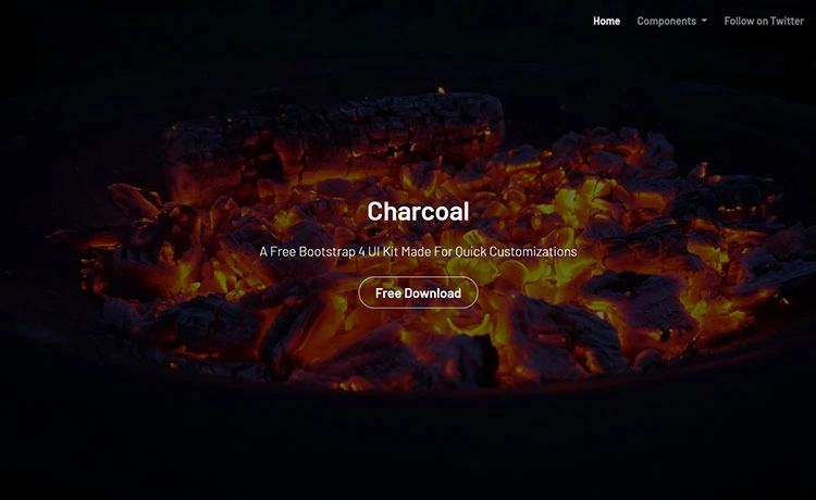 Free HTML5 Bootstrap 4 App UI Kit