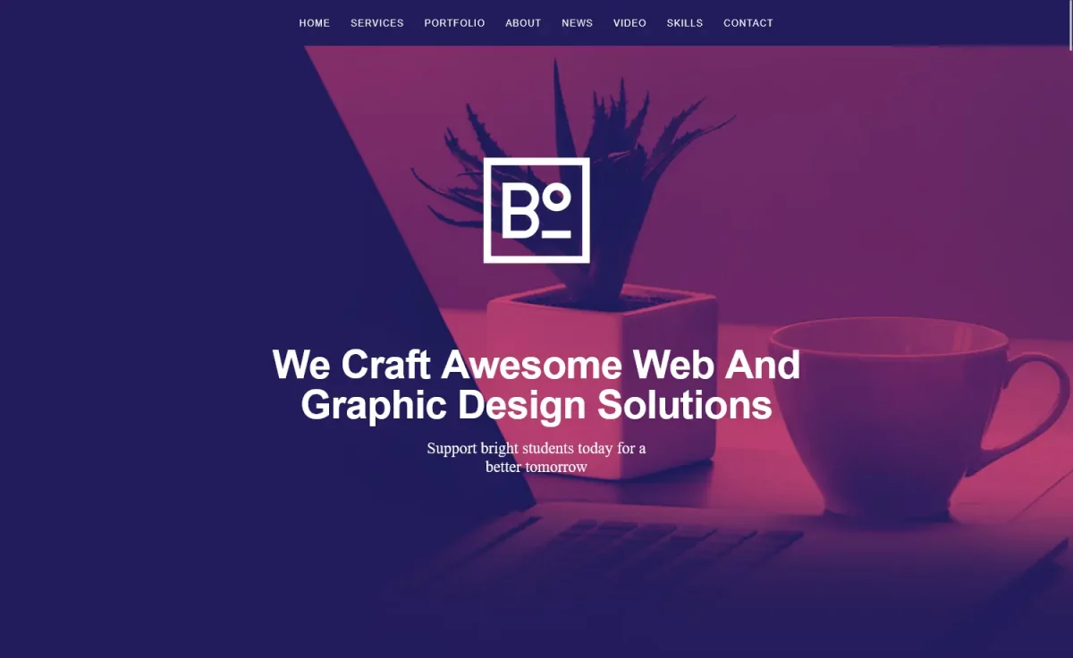 Boxus - Free Bootstrap Creative Agency Website Template