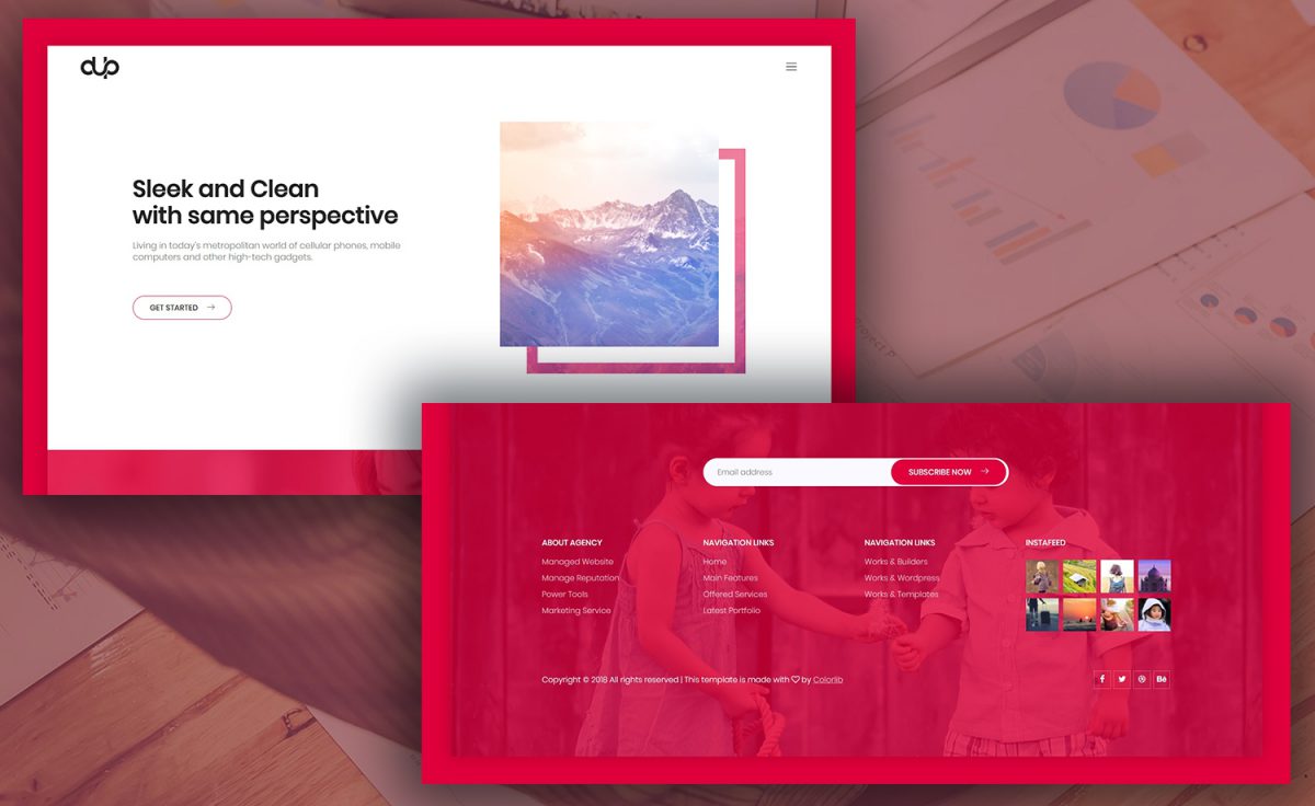 Free Digital Agency HTML5 Template With Bootstrap