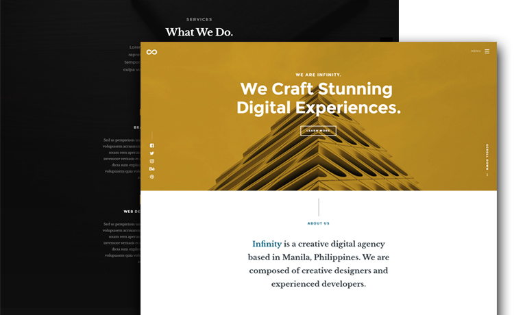 Sleek and Colorful Free HTML5 Business Website Template