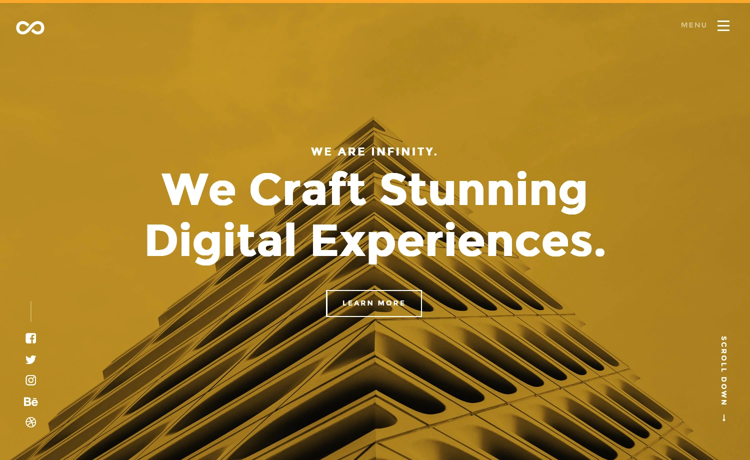 Infinity - Free HTML5 Business Website Template