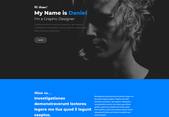 Free Bootstrap 4 Templates