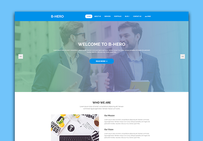 Free Bootstrap Templates