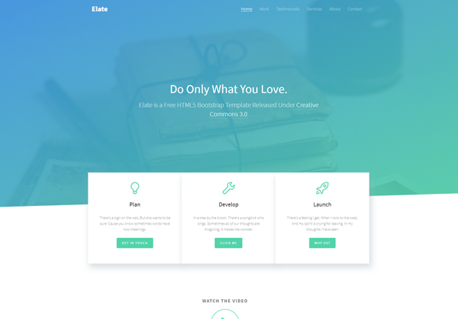 Free Bootstrap Templates