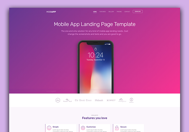 Free Bootstrap 4 Templates