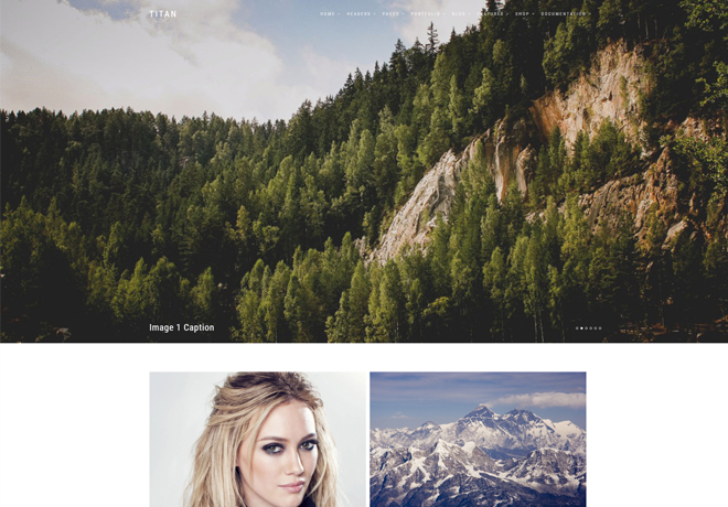 Free Photography Website Bootstrap Template