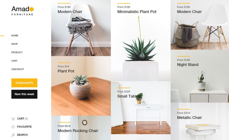 E-commerce HTML5 CSS3 Website Templates | ThemeWagon