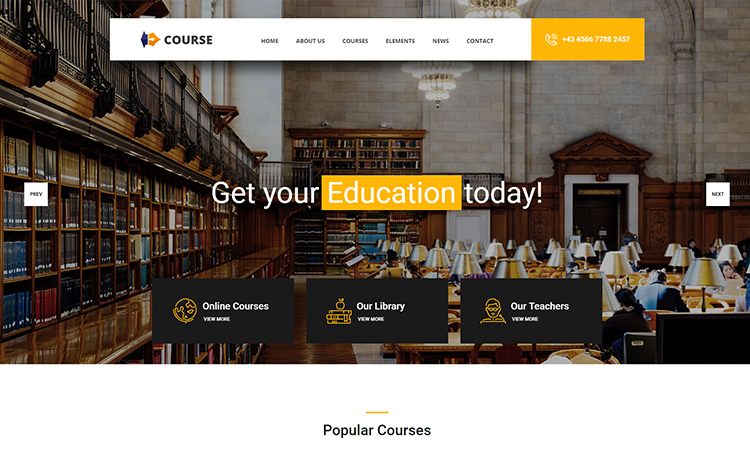 course-multi-page-free-html5-education-template