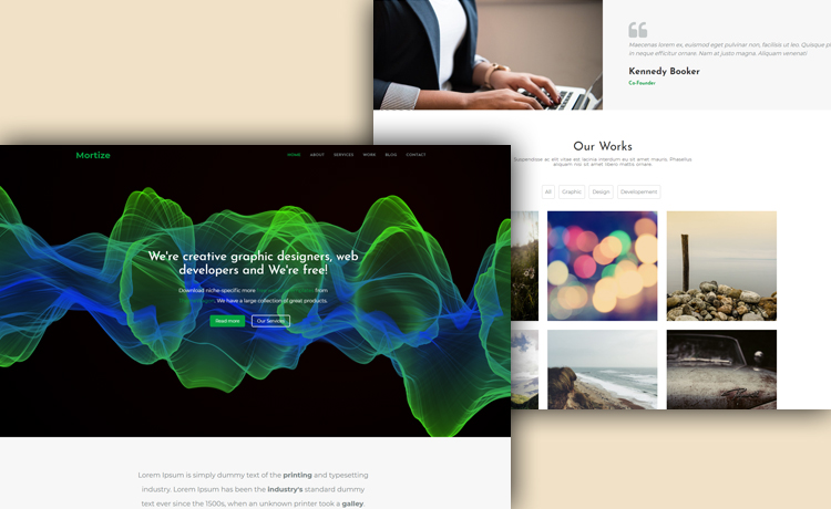 Feature-rich and Mobile-friendly Free Bootstrap Agency Template