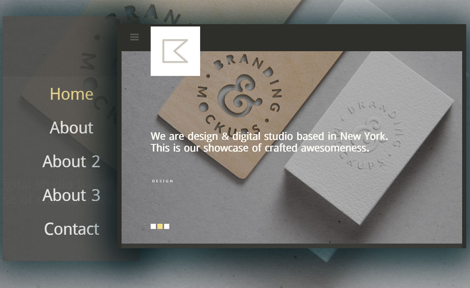 Multipage Free Creative Portfolio Website Template
