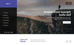 Left Sidebar - Free Bootstrap Templates for Responsive HTML5 Websites