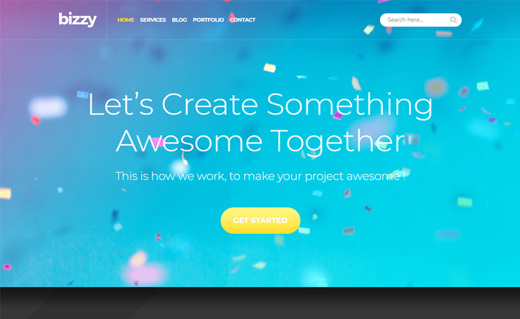 Free Bootstrap 4 HTML5 web design agency website template