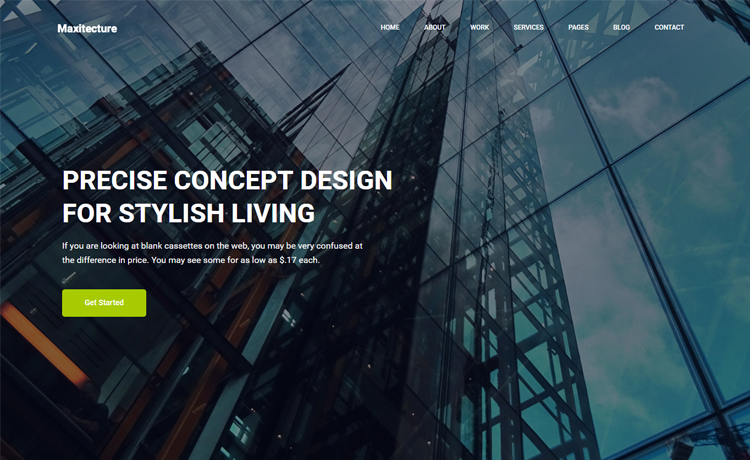 Free Bootstrap 4 HTML5 agency website template