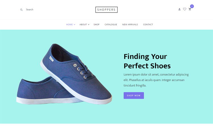 Free Bootstrap 4 HTML5 ecommerce website template