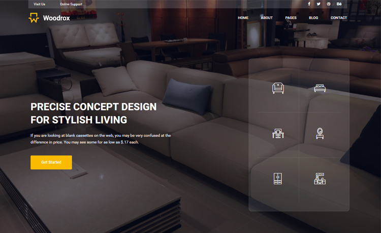 Free Interior Design Website Templates Cabinets Matttroy