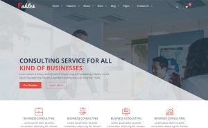 Fables - Free Bootstrap 4 HTML5 business website template