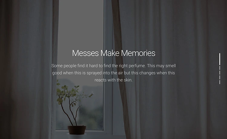 SlidePortfolio - Free HTML5 portfolio website template