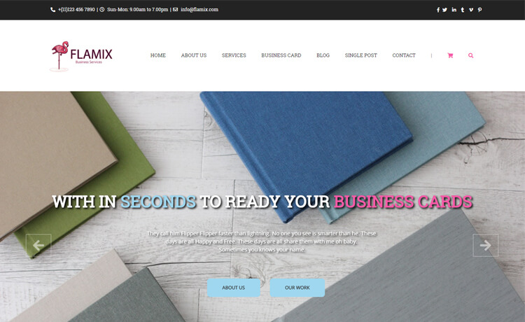 Free HTML5 Bootstrap 4 Businesses Website Template
