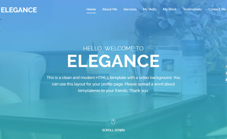 Free Bootstrap 4 HTML5 Professional Website Template