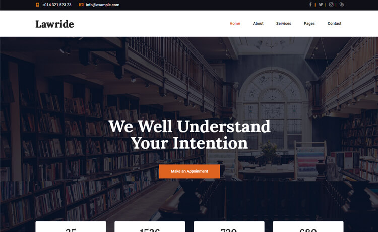 Free Bootstrap 4 HTML5 Consulting Agency Website Template